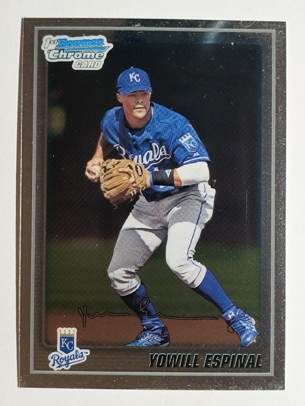 2010 Bowman Chrome Prospects #BCP84 Yowill Espinal