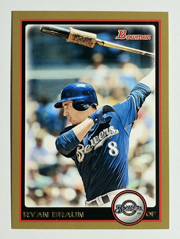 2010 Bowman Gold #1 Ryan Braun