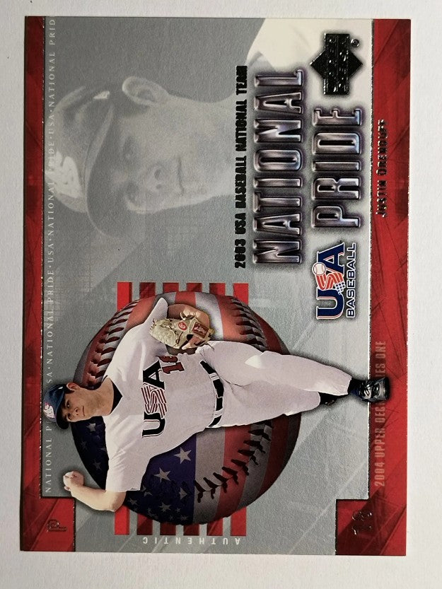 2003 USA Baseball National Team #1 Justin Orenduff
