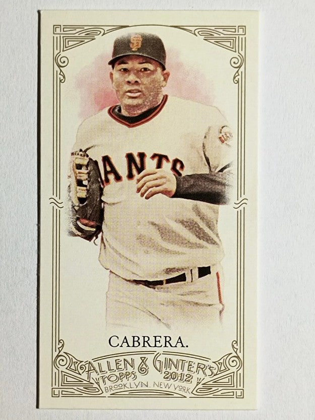 2012 Topps Allen and Ginter Mini #158 Melky Cabrera