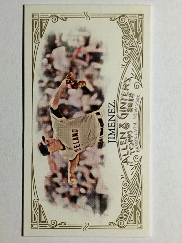 2012 Topps Allen and Ginter Mini #174 Ubaldo Jimenez