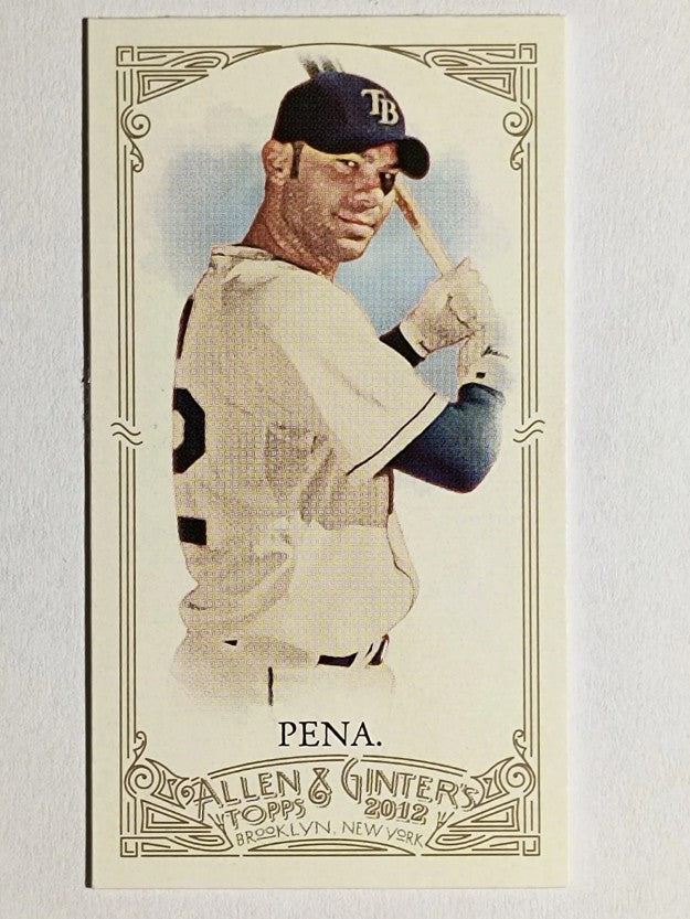 2012 Topps Allen and Ginter Mini #313 Carlos Pena