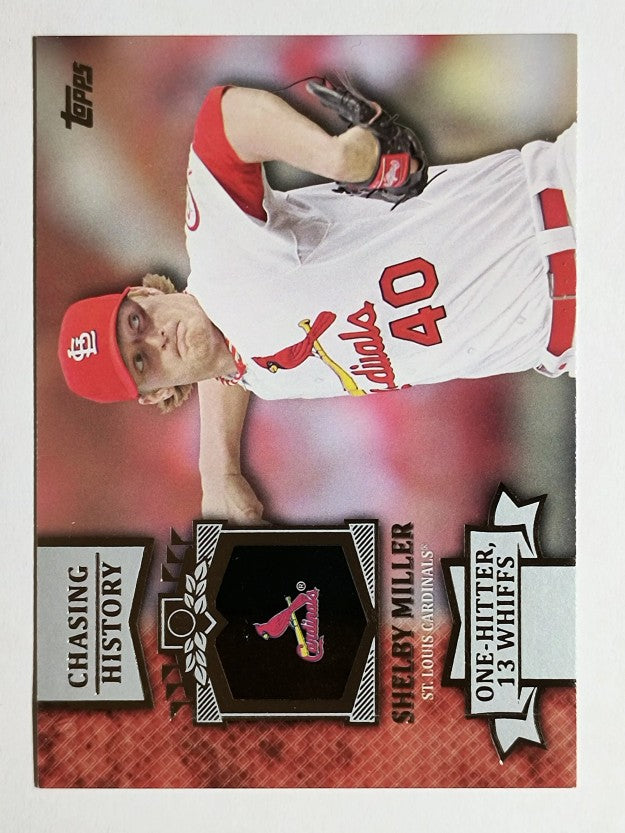 2013 Topps Chasing History #CH108 Shelby Miller