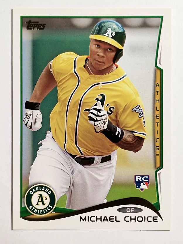 2014 Topps #27 Michael Choice RC