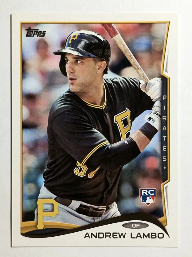 2014 Topps #54 Andrew Lambo RC