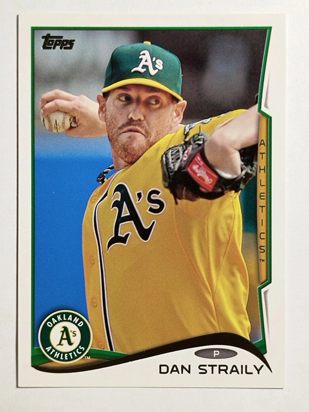 2014 Topps #58 Dan Straily
