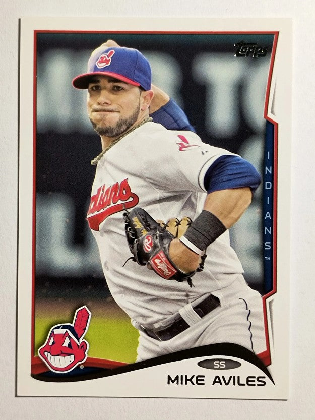2014 Topps #76 Mike Aviles