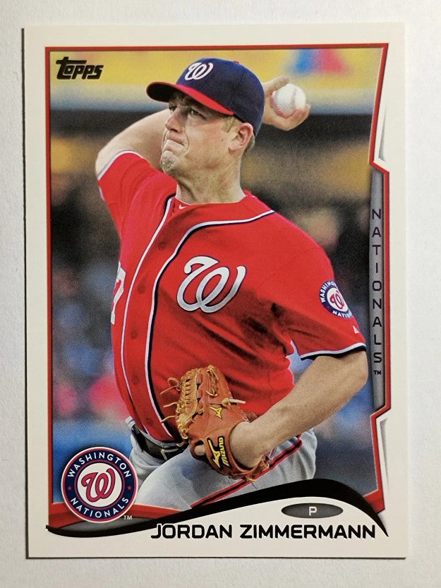 2014 Topps #107 Jordan Zimmermann