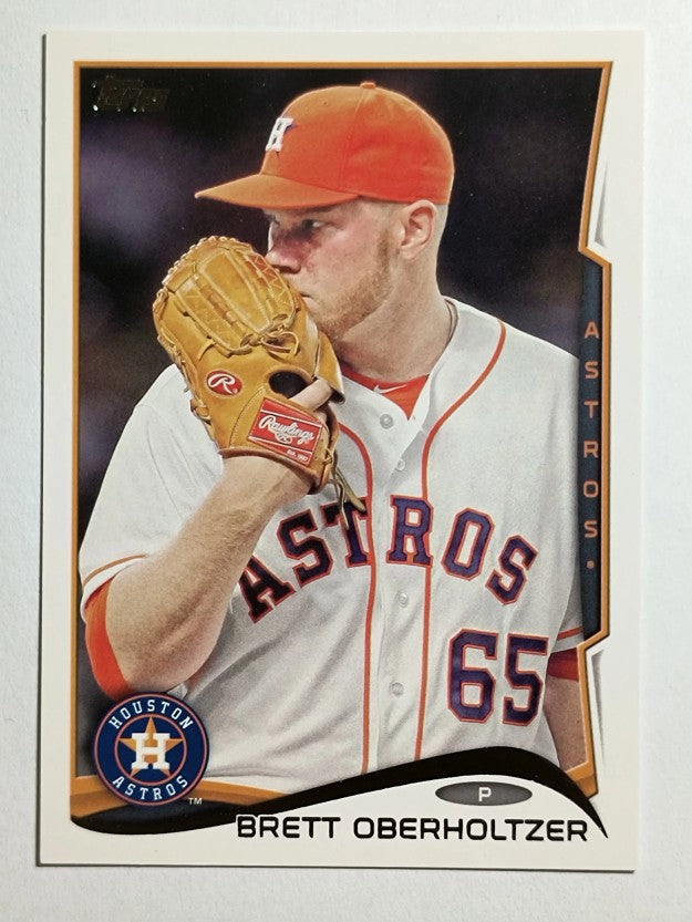 2014 Topps #115 Brett Oberholtzer