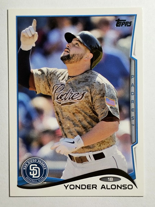 2014 Topps #129 Yonder Alonso