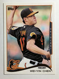 2014 Topps #138 Wei-Yin Chen