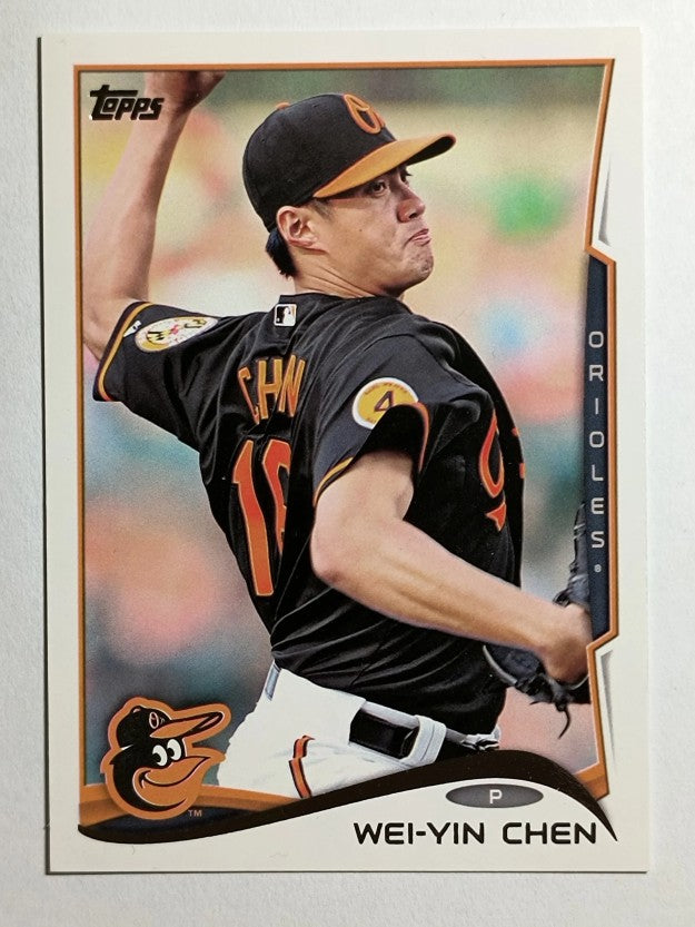 2014 Topps #138 Wei-Yin Chen