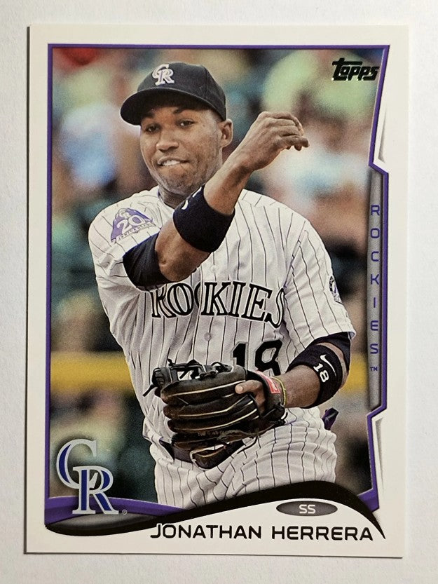 2014 Topps #152 Jonathan Herrera