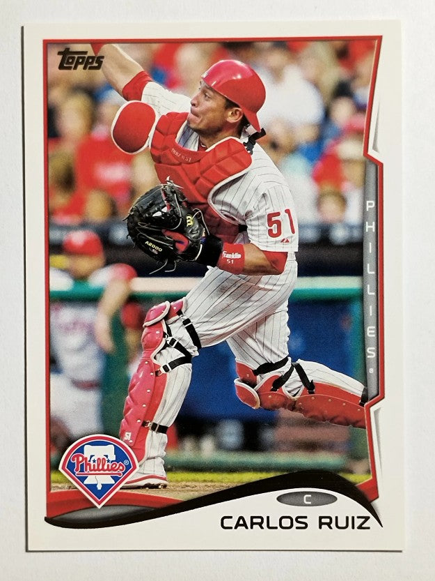 2014 Topps #182 Carlos Ruiz
