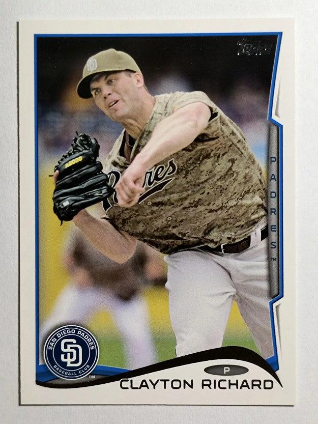2014 Topps #186 Clayton Richard