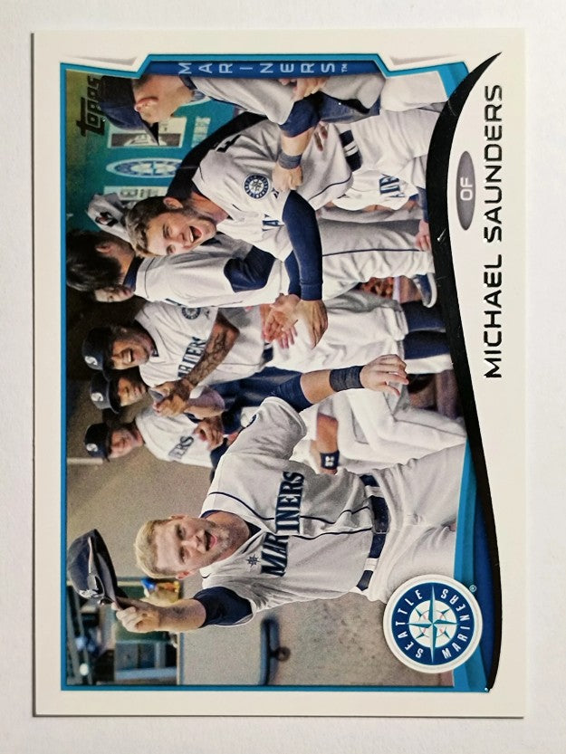 2014 Topps #224 Michael Saunders