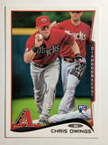 2014 Topps #232 Chris Owings RC