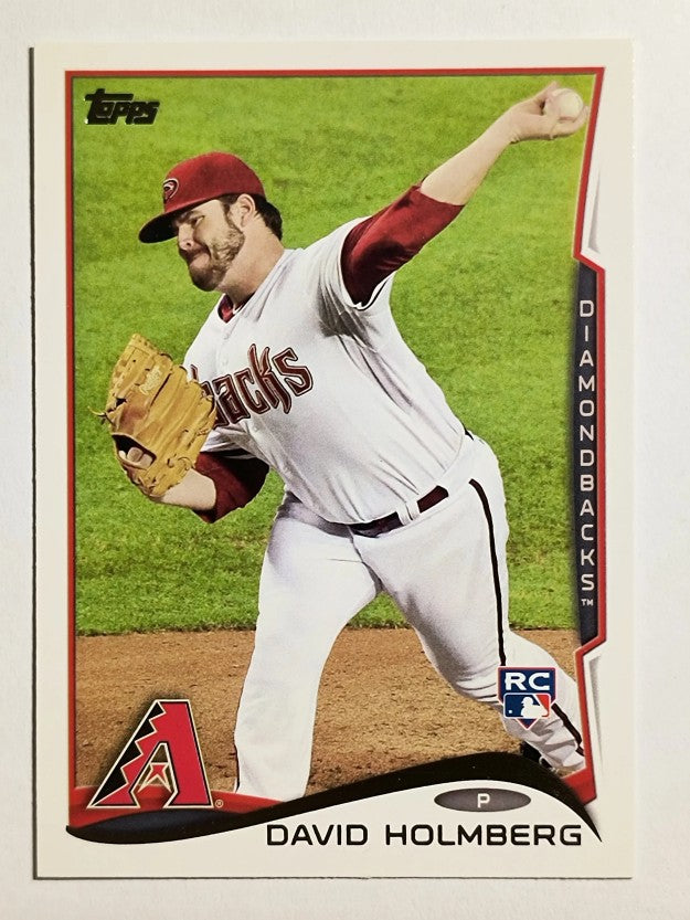2014 Topps #242 David Holmberg RC