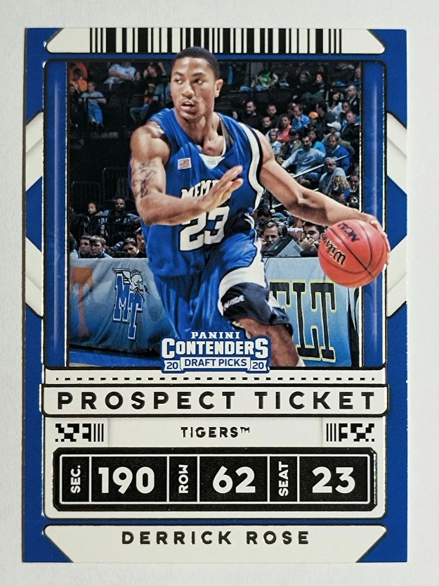 2020-21 Panini Contenders Draft Picks #4 Derrick Rose
