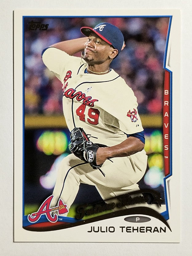 2014 Topps #288A Julio Teheran FS