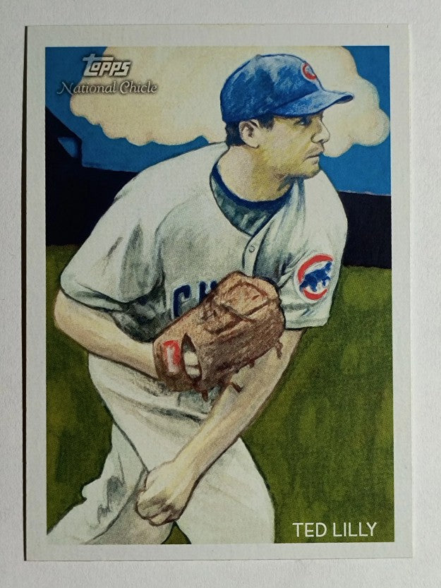 2010 Topps National Chicle National Chicle Back #87 Ted Lilly