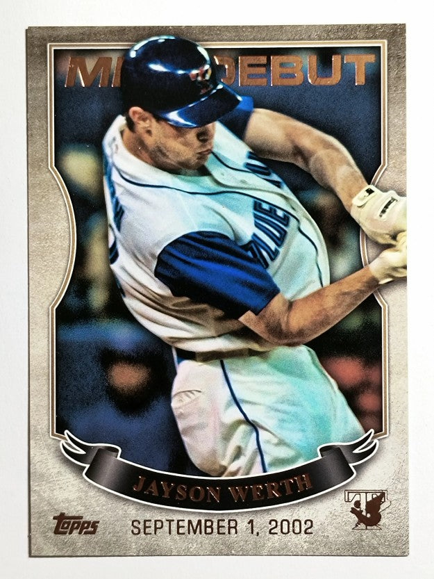2016 Topps MLB Debut Bronze #MLBD39 Jayson Werth