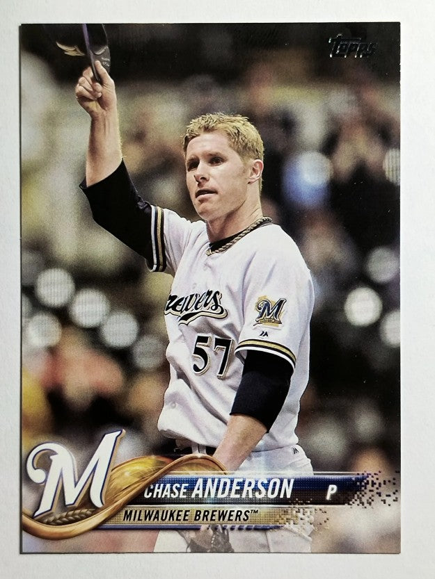 2018 Topps #54 Chase Anderson