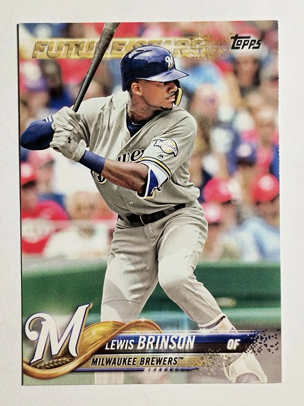 2018 Topps #296 Lewis Brinson