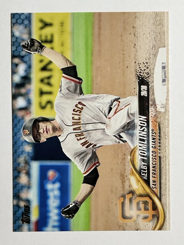 2018 Topps #380 Kelby Tomlinson
