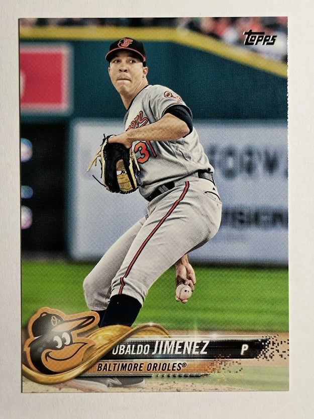 2018 Topps #451 Ubaldo Jimenez