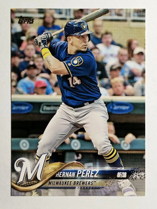 2018 Topps #455 Hernan Perez