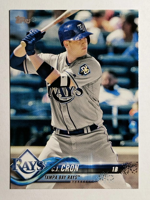 2018 Topps #571 C.J. Cron
