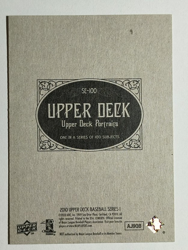 2010 Upper Deck Portraits #SE100 Nyjer Morgan