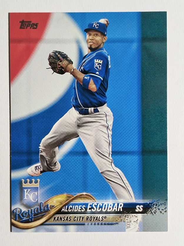 2018 Topps #630 Alcides Escobar