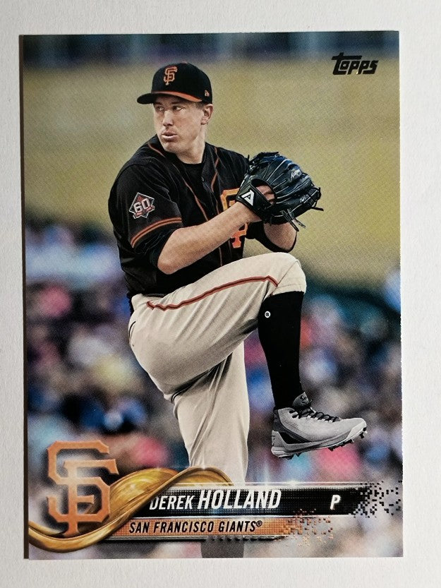 2018 Topps #648 Derek Holland