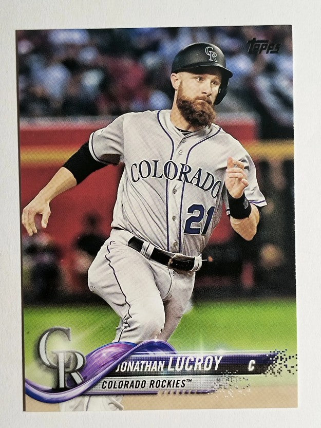 2018 Topps #667 Jonathan Lucroy