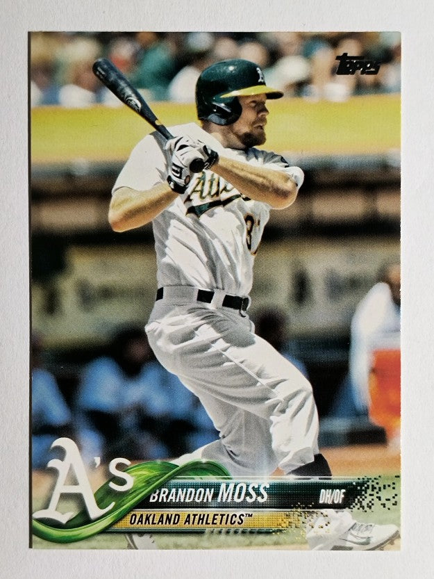 2018 Topps #677 Brandon Moss