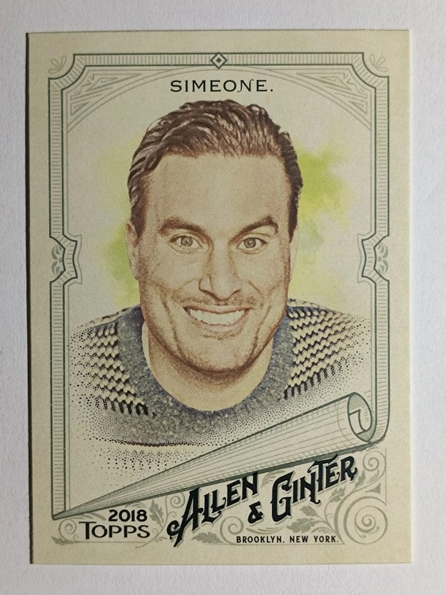 2018 Topps Allen and Ginter #149 Steve Simeone