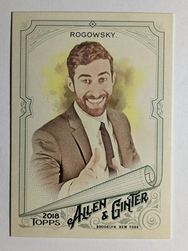 2018 Topps Allen and Ginter #205 Scott Rogowsky