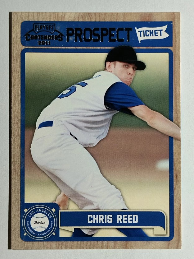 2011 Playoff Contenders Prospect Ticket #RT45 Chris Reed