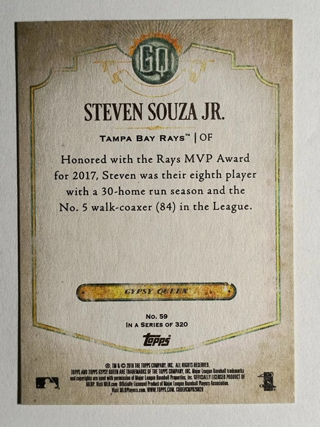 2018 Topps Gypsy Queen #59 Steven Souza Jr.