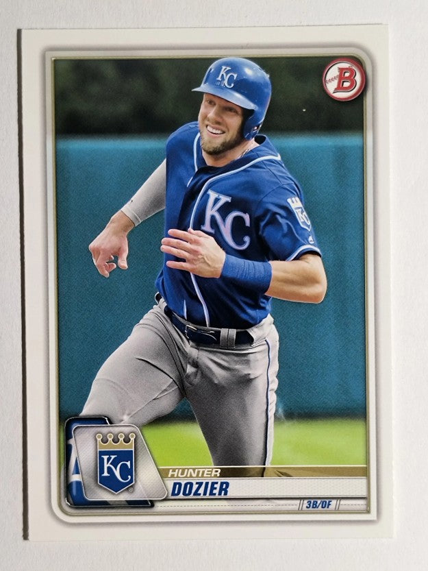 2020 Bowman #91 Hunter Dozier