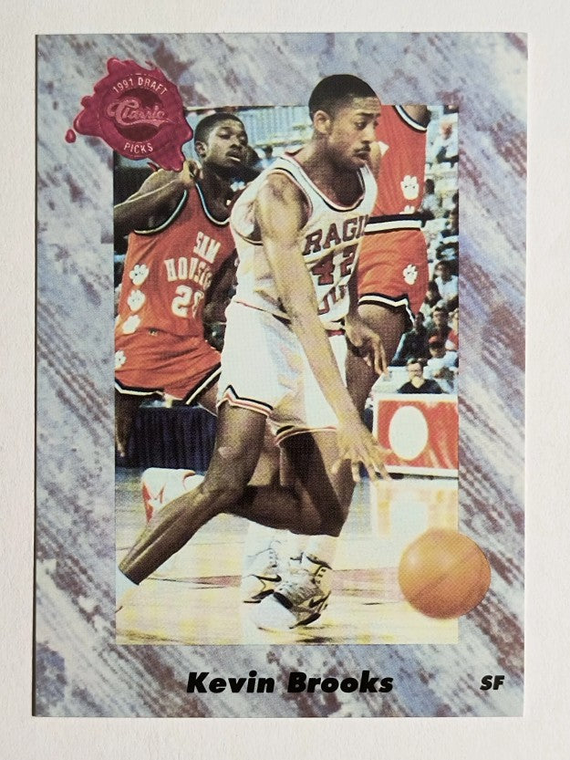 1991 Classic Four Sport French #160 Kevin Brooks