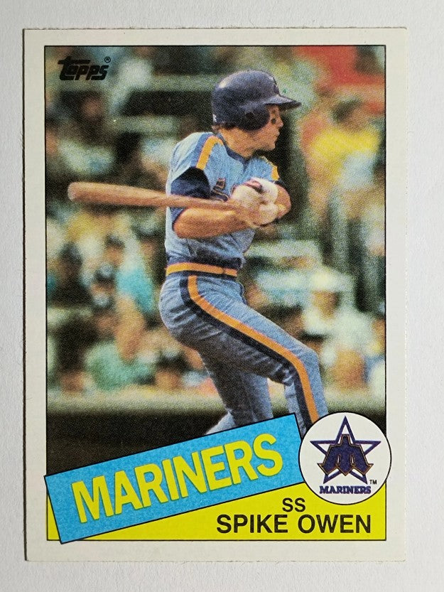 1985 Topps #84 Spike Owen