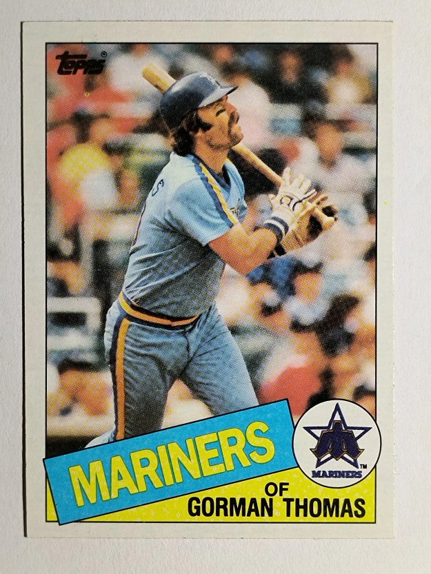 1985 Topps #202 Gorman Thomas