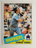 1985 Topps #202 Gorman Thomas