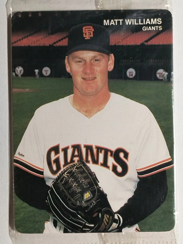 1990 Mother's Matt Williams #3 Matt Williams/Posing with glove
