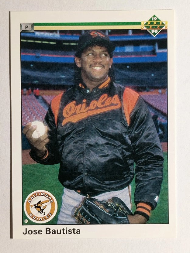 1990 Upper Deck #8 Jose Bautista
