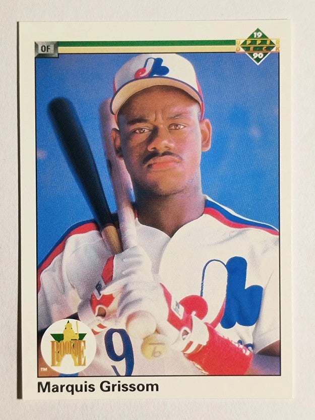 1990 Upper Deck #9 Marquis Grissom RC