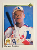 1990 Upper Deck #9 Marquis Grissom RC